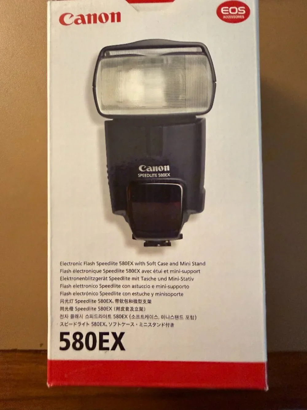 Canon 580ex speedlite